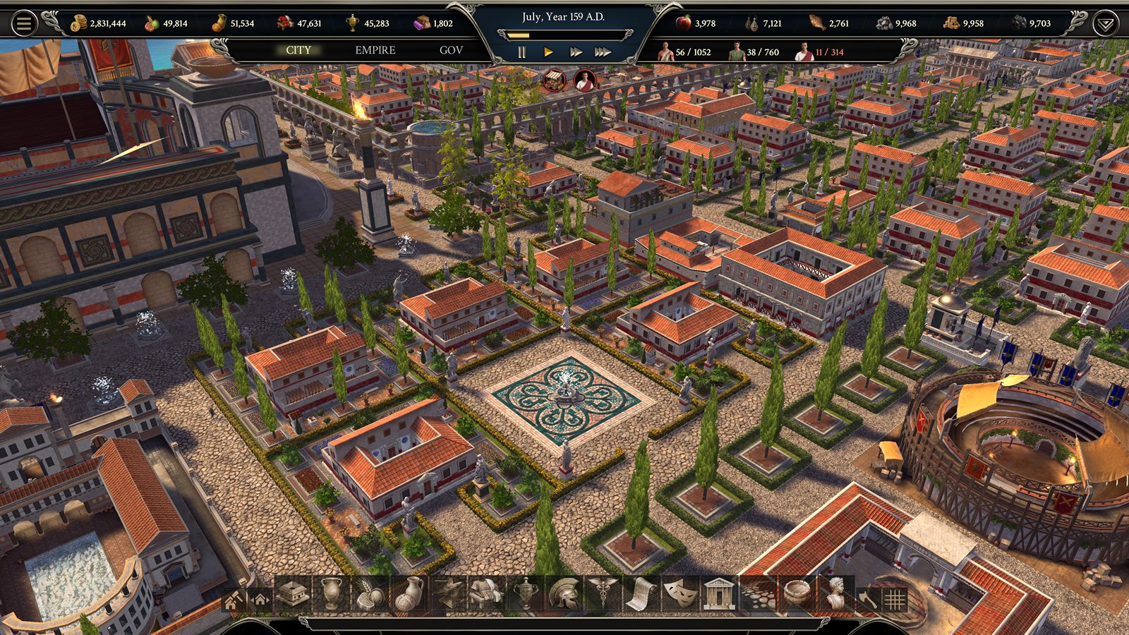 Screenshot 01 — Pompeii: The Legacy